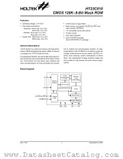 HT23C010 datasheet pdf Holtek Semiconductor
