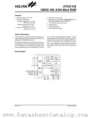 HT23C128 datasheet pdf Holtek Semiconductor