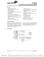 HT36B0 datasheet pdf Holtek Semiconductor