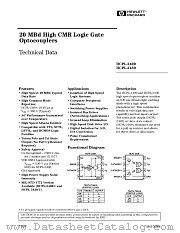 HCPL2400 datasheet pdf Agilent (Hewlett-Packard)