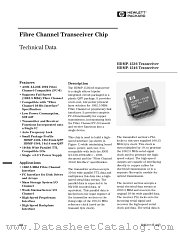 HDMP-1546 datasheet pdf Agilent (Hewlett-Packard)