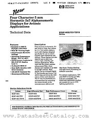 HDSP-6653TXV datasheet pdf Agilent (Hewlett-Packard)