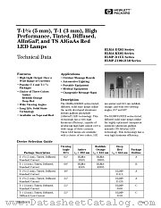 HLMA-KX05 datasheet pdf Agilent (Hewlett-Packard)