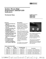 HSMD-T725 datasheet pdf Agilent (Hewlett-Packard)