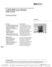 LSC2210 datasheet pdf Agilent (Hewlett-Packard)