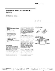 MGS-70008 datasheet pdf Agilent (Hewlett-Packard)
