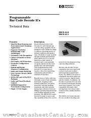 HBCR-2297 datasheet pdf Agilent (Hewlett-Packard)