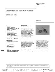 PDT0417-FC-A datasheet pdf Agilent (Hewlett-Packard)