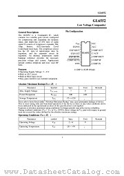 GL6552 datasheet pdf Hynix Semiconductor