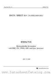 HMS9XC7132 datasheet pdf Hynix Semiconductor