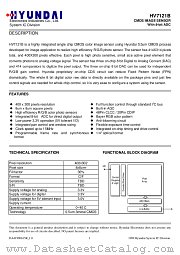 HV7121B datasheet pdf Hynix Semiconductor