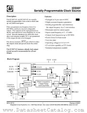 ICS307M-02IT datasheet pdf Integrated Circuit Systems