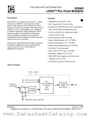 ICS503M datasheet pdf Integrated Circuit Systems