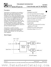 ICS543MT datasheet pdf Integrated Circuit Systems