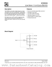 ICS553MT datasheet pdf Integrated Circuit Systems