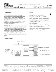 ICS615M datasheet pdf Integrated Circuit Systems