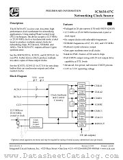 ICS650R-07IT datasheet pdf Integrated Circuit Systems