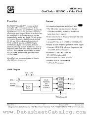 MK1573-02 datasheet pdf Integrated Circuit Systems