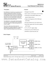 MK2014A datasheet pdf Integrated Circuit Systems