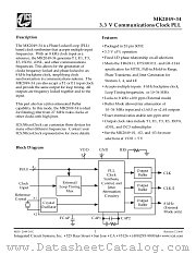 MK2049-34SI datasheet pdf Integrated Circuit Systems