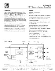 MK2049-35SITR datasheet pdf Integrated Circuit Systems
