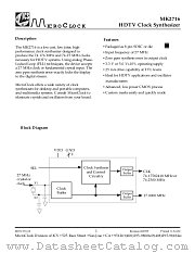 MK2716 datasheet pdf Integrated Circuit Systems