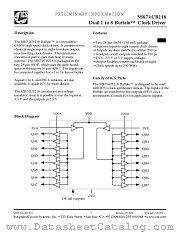 MK74CB218RTR datasheet pdf Integrated Circuit Systems