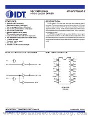 IDT49FCT3805 datasheet pdf IDT