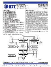 IDT72201 datasheet pdf IDT