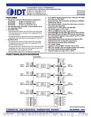 IDT72T54262 datasheet pdf IDT