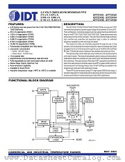 IDT72V01 datasheet pdf IDT