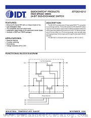 QS316212 datasheet pdf IDT
