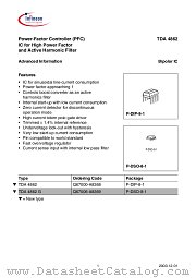 TDA4862G datasheet pdf Infineon