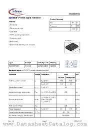 BSO080P03S datasheet pdf Infineon