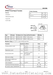 BSS138W datasheet pdf Infineon
