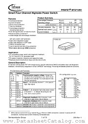 BTS712-N1 datasheet pdf Infineon