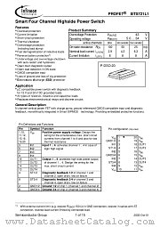 BTS721-L1 datasheet pdf Infineon