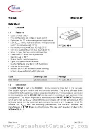 BTS781GP datasheet pdf Infineon