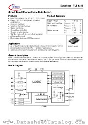 TLE6216G datasheet pdf Infineon