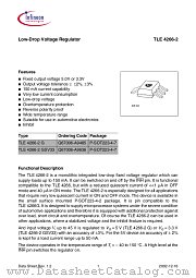 TLE4266-2 datasheet pdf Infineon