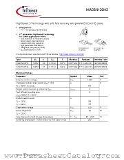 IKA03N120H2 datasheet pdf Infineon