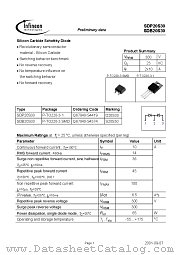 SDP20S30 datasheet pdf Infineon