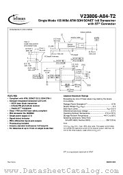 V23806-A84-T2 datasheet pdf Infineon