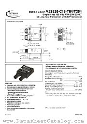 V23826-C18-T364 datasheet pdf Infineon