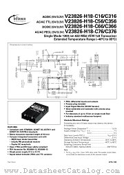 V23826-H18-C66 datasheet pdf Infineon