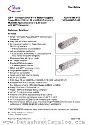 OC-48/STM-16SM1300NM2KM datasheet pdf Infineon