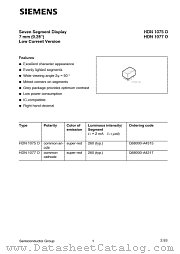 HDN1077-O datasheet pdf Infineon