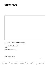 PSB2170H(V1.1) datasheet pdf Infineon