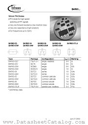 BAR63-02V datasheet pdf Infineon