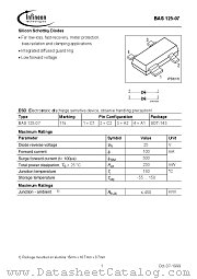 BAS125-07 datasheet pdf Infineon